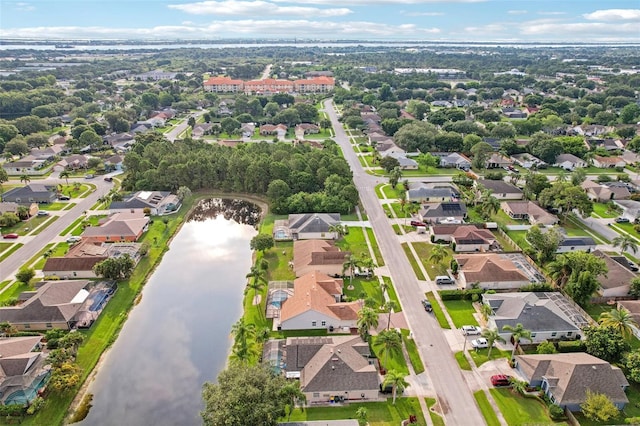 970 Sabal Grove Dr, Rockledge, FL 32955 - aerial overview of property's location featuring a large body of water and nearby suburban area