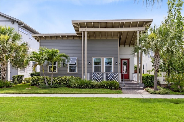 13334 Beebe Aly, Orlando, FL 32827 - view of front of property with a front yard