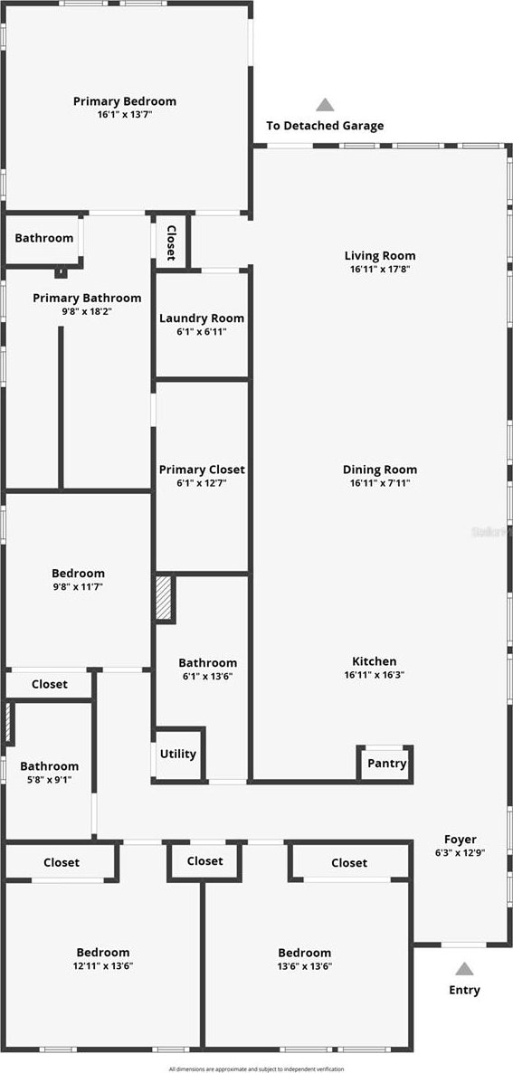 13334 Beebe Aly, Orlando, FL 32827 - property floor plan