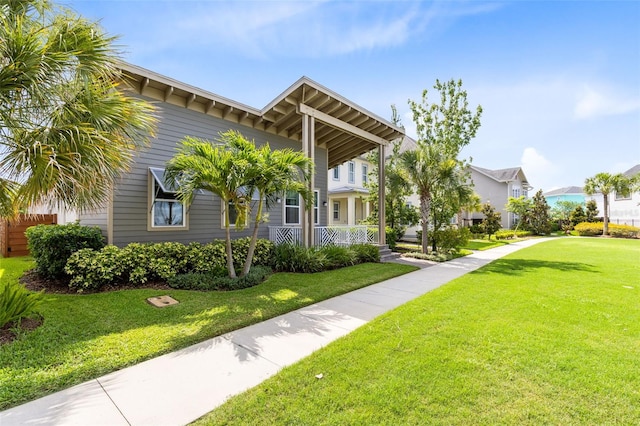 13334 Beebe Aly, Orlando, FL 32827 - view of front facade featuring a front lawn