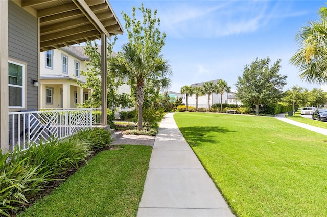 13334 Beebe Aly, Orlando, FL 32827 - view of property's community with a lawn and a residential view