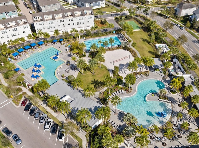 13334 Beebe Aly, Orlando, FL 32827 - bird's eye view of a pool