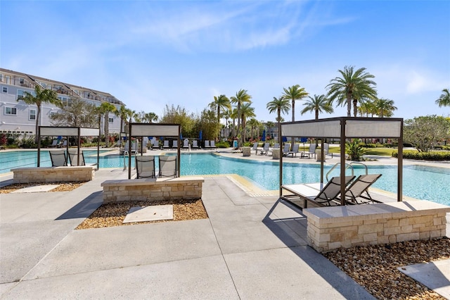13334 Beebe Aly, Orlando, FL 32827 - community pool with a patio area