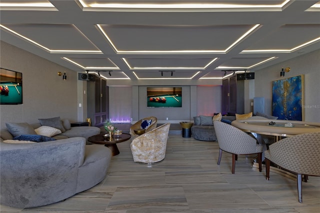 11103 Bridge House Rd, Windermere, FL 34786 - lobby with coffered ceiling