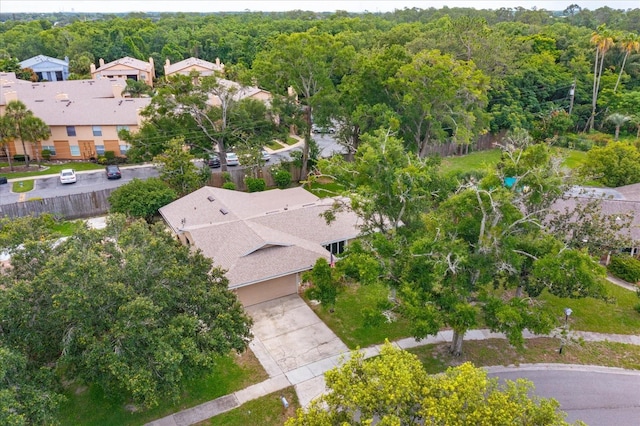 4739 Indian Gap Dr, Orlando, FL 32812 - aerial view of residential area featuring a forest