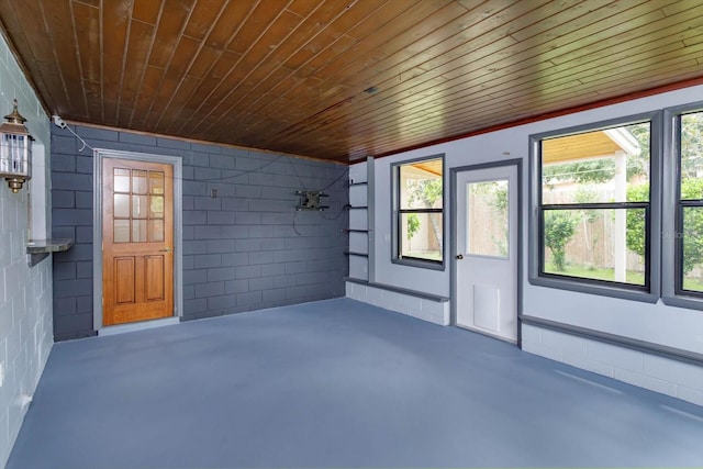 4739 Indian Gap Dr, Orlando, FL 32812 - unfurnished sunroom featuring plenty of natural light