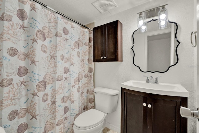 1940 S Conway Rd Unit 8, Orlando, FL 32812 - bathroom featuring vanity, a shower with curtain, and a textured wall