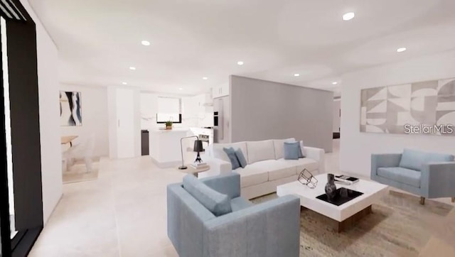 17445 SW 25th Ct, Ocala, FL 34473 - living area with recessed lighting