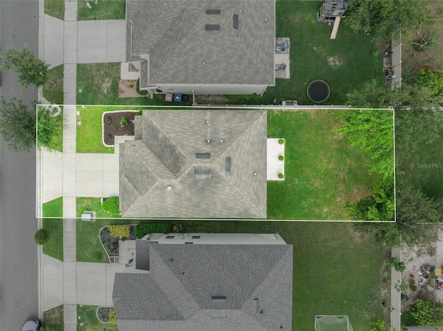2620 Waterline St, Kissimmee, FL 34743 - aerial view of property and surrounding area with property parcel outlined