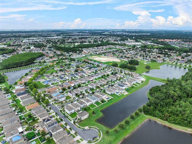 2620 Waterline St, Kissimmee, FL 34743 - view of property location featuring a large body of water and nearby suburban area