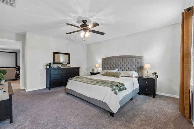 2620 Waterline St, Kissimmee, FL 34743 - bedroom with carpet floors, baseboards, and a ceiling fan