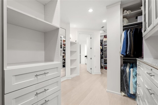 9138 Great Heron Cir, Orlando, FL 32836 - spacious closet featuring light wood finished floors