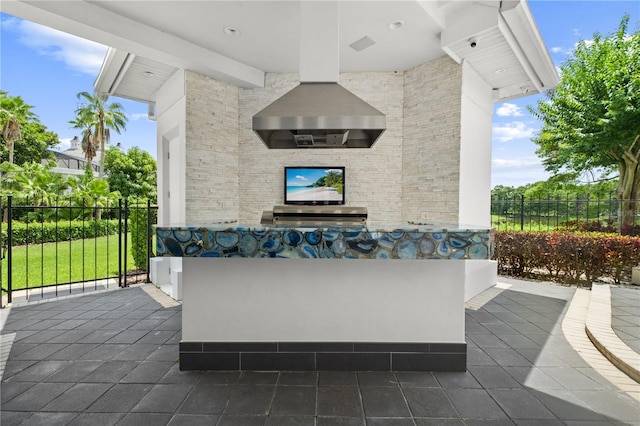 9138 Great Heron Cir, Orlando, FL 32836 - view of patio / terrace with grilling area