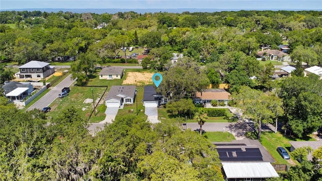 3672 Rollin O Ln, Apopka, FL 32703 - aerial perspective of suburban area with a heavily wooded area