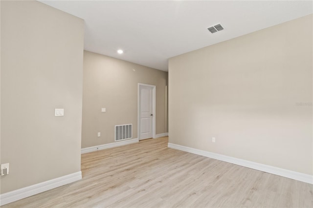 3672 Rollin O Ln, Apopka, FL 32703 - unfurnished room featuring light wood-style floors, baseboards, and recessed lighting