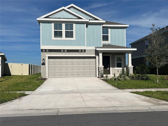 930 Cattleman St, Winter Haven, FL 33881 - view of front of house with concrete driveway and an attached garage