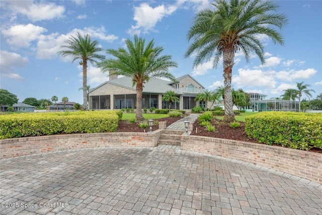 1175 Tuckaway Dr, Rockledge, FL 32955 - view of front facade with a patio