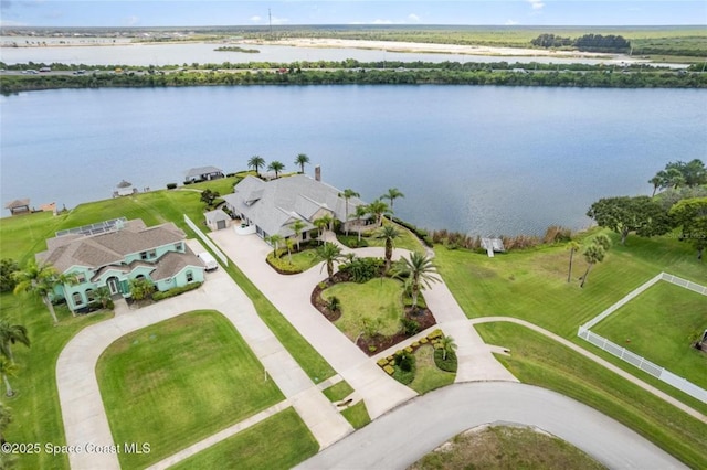 1175 Tuckaway Dr, Rockledge, FL 32955 - aerial view of a large body of water