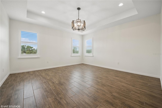 2659 Magpie Way, Sanford, FL 32773 - unfurnished room featuring a raised ceiling, healthy amount of natural light, and recessed lighting