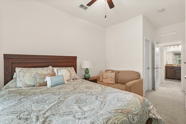 1613 Water Elm Ct, Orlando, FL 32825 - bedroom featuring carpet flooring and ceiling fan