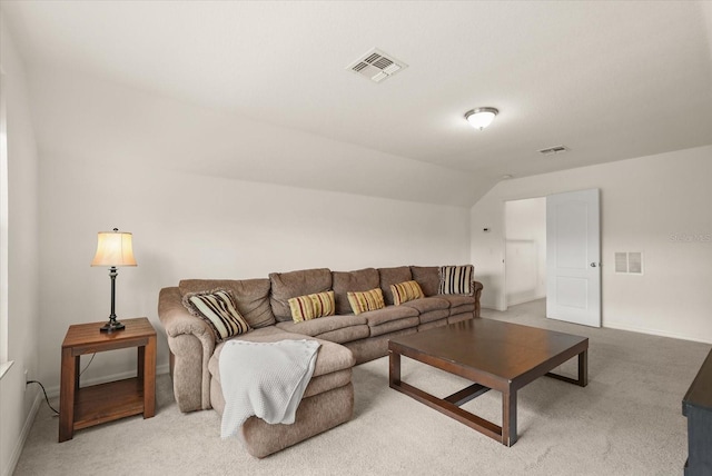 1613 Water Elm Ct, Orlando, FL 32825 - carpeted living area with lofted ceiling and baseboards