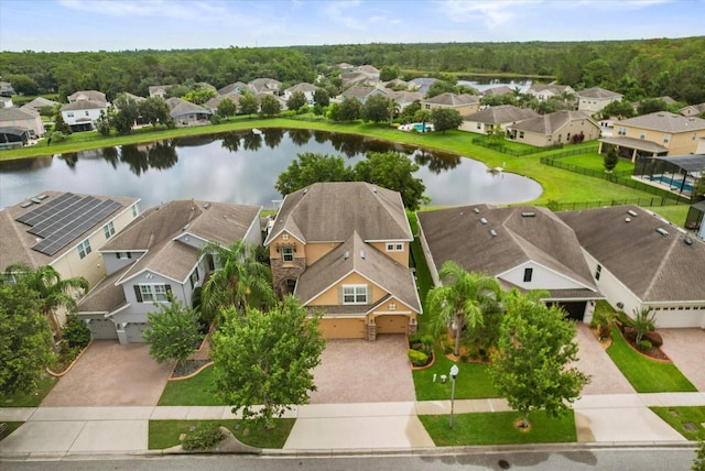 1613 Water Elm Ct, Orlando, FL 32825 - aerial perspective of suburban area featuring a nearby body of water