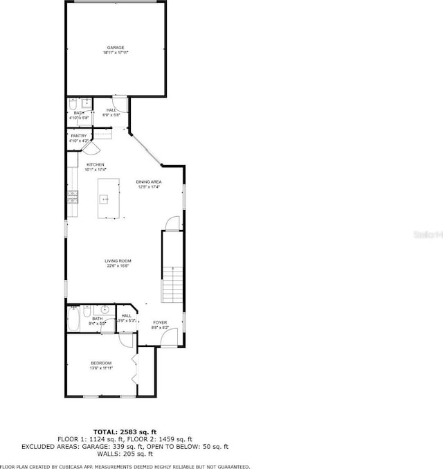 16013 Tollington Aly, Winter Garden, FL 34787 - home floor plan