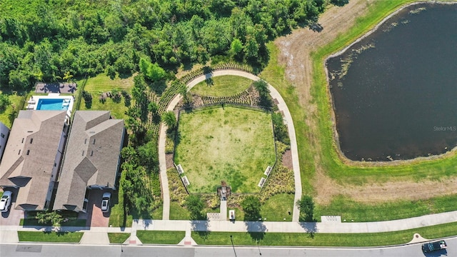 16013 Tollington Aly, Winter Garden, FL 34787 - drone / aerial view of a nearby body of water