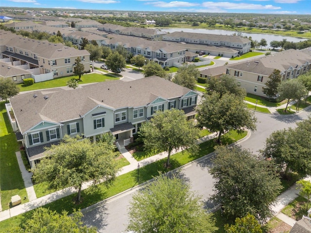 15477 Blackbead St, Winter Garden, FL 34787 - aerial perspective of suburban area with a nearby body of water
