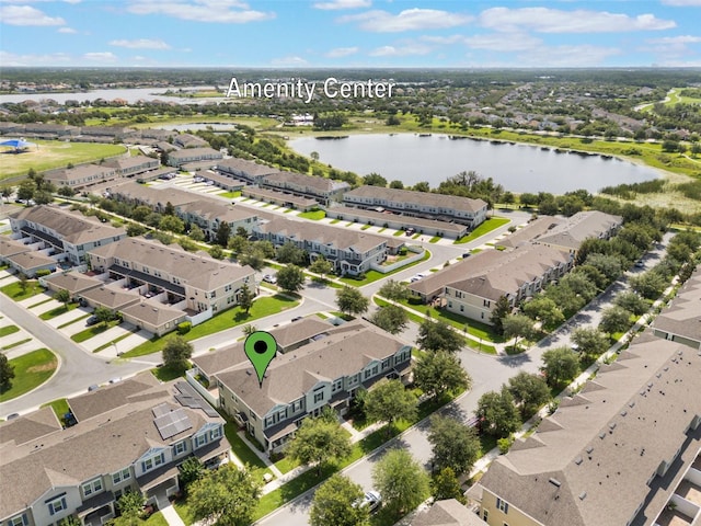 15477 Blackbead St, Winter Garden, FL 34787 - aerial view of residential area featuring a nearby body of water