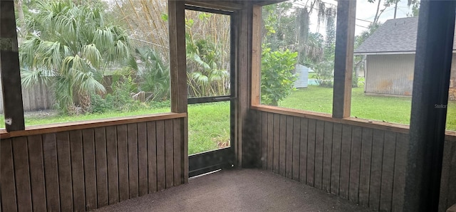 2008 Juniper Dr, Edgewater, FL 32141 - view of unfurnished sunroom