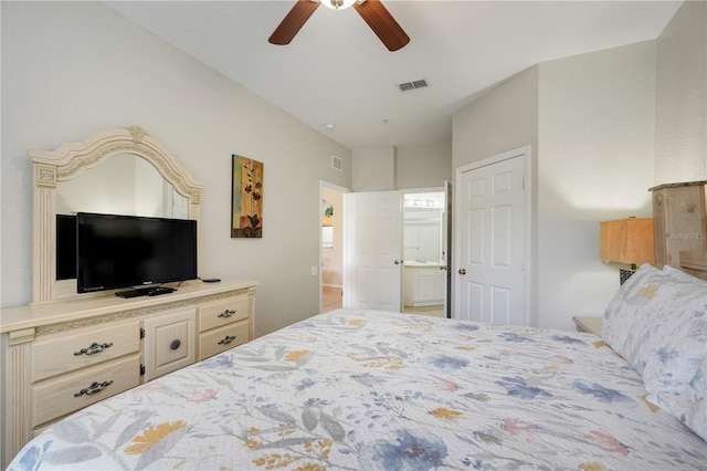 2821 Almaton Loop Unit 105, Kissimmee, FL 34747 - bedroom featuring ceiling fan