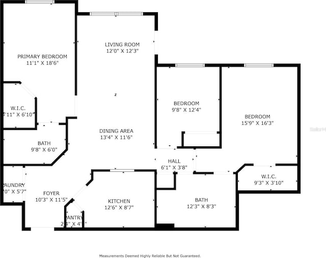 2821 Almaton Loop Unit 105, Kissimmee, FL 34747 - home floor plan