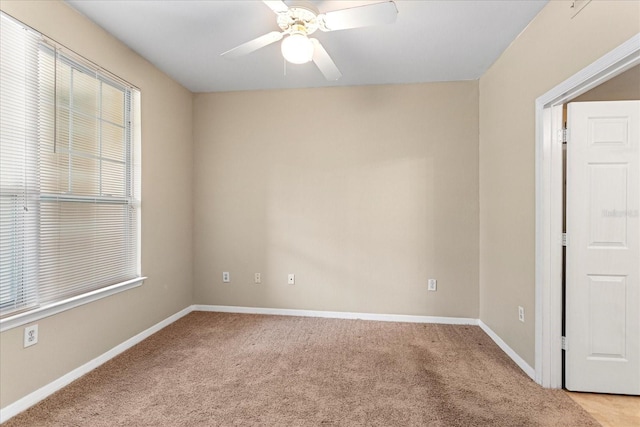 1101 Vintage Village Ln Unit 101, Ocoee, FL 34761 - unfurnished room featuring light colored carpet and ceiling fan