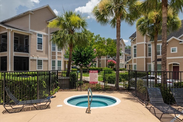 1101 Vintage Village Ln Unit 101, Ocoee, FL 34761 - view of swimming pool featuring a community hot tub
