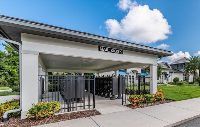 1650 Key Bay Trl, Kissimmee, FL 34747 - surrounding community with mail area and a lawn