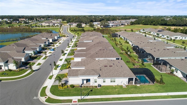 1650 Key Bay Trl, Kissimmee, FL 34747 - aerial perspective of suburban area featuring a nearby body of water