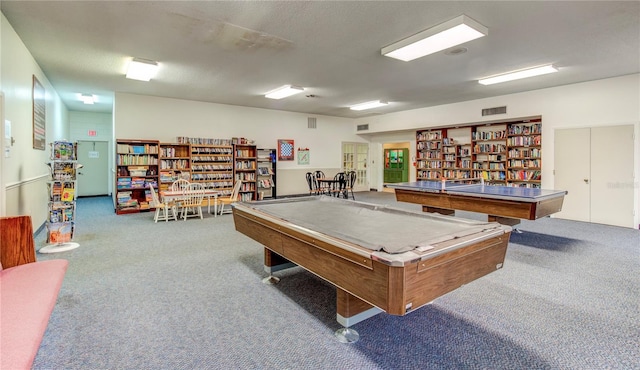 1110 Woodbine St, Fern Park, FL 32730 - rec room featuring carpet flooring and billiards table