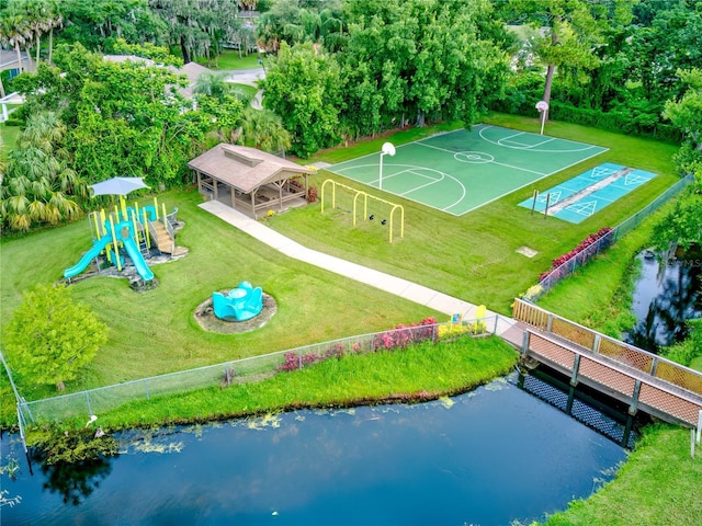 1110 Woodbine St, Fern Park, FL 32730 - bird's eye view of a nearby body of water and a tree filled landscape