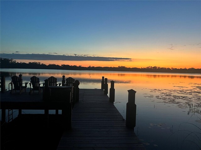 2908 Lee Shore Loop, Orlando, FL 32820 - dock featuring a water view