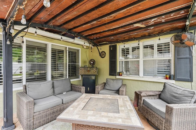 3312 SE 6th St, Ocala, FL 34471 - view of patio / terrace featuring an outdoor hangout area