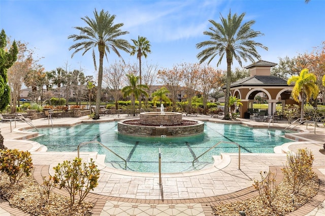 6451 Borasco Dr Unit 1603, Melbourne, FL 32940 - community pool with a gazebo