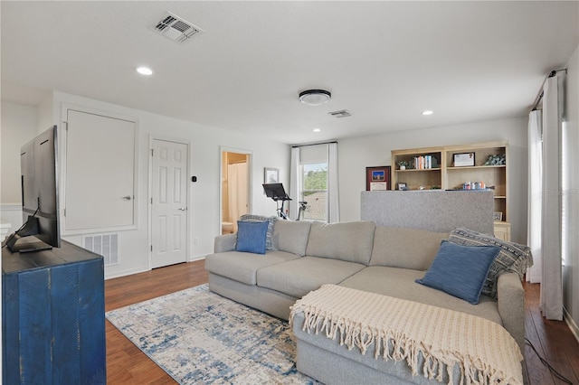 405 Courtlea Park Dr, Winter Garden, FL 34787 - living room featuring wood finished floors and recessed lighting
