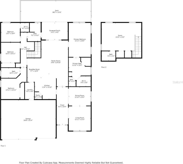 405 Courtlea Park Dr, Winter Garden, FL 34787 - property floor plan
