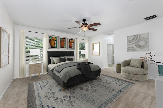 809 Kazaros Cir, Ocoee, FL 34761 - carpeted bedroom featuring baseboards and ceiling fan