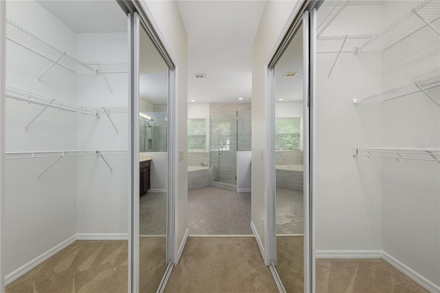 809 Kazaros Cir, Ocoee, FL 34761 - spacious closet featuring carpet floors
