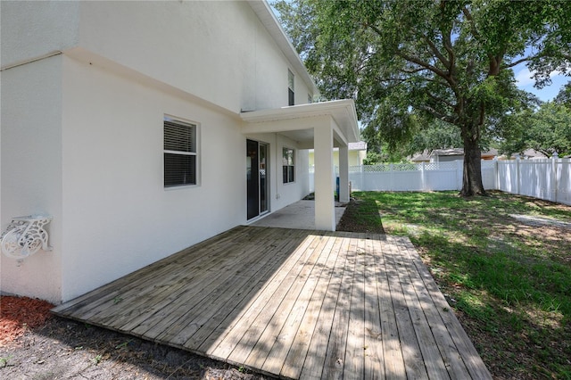 809 Kazaros Cir, Ocoee, FL 34761 - wooden deck featuring a fenced backyard
