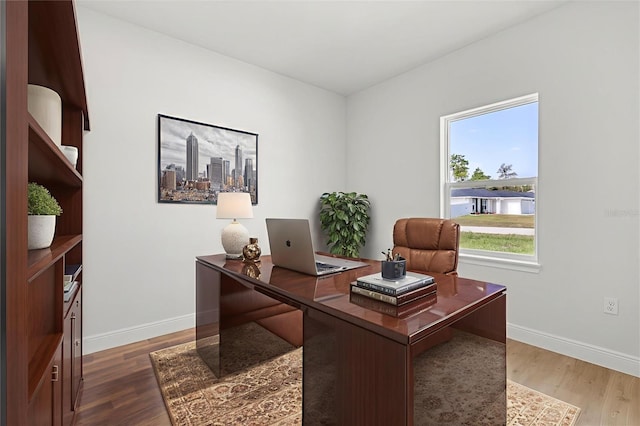 14915 SW 39th Cir, Ocala, FL 34473 - office space with wood finished floors and baseboards