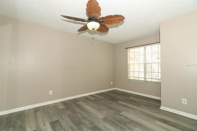 620 Glenwood Ct Unit 79, Altamonte Springs, FL 32714 - spare room with ceiling fan, wood finished floors, and baseboards