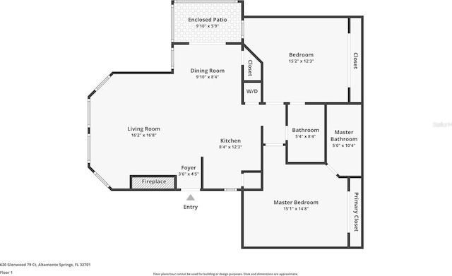 620 Glenwood Ct Unit 79, Altamonte Springs, FL 32714 - property floor plan